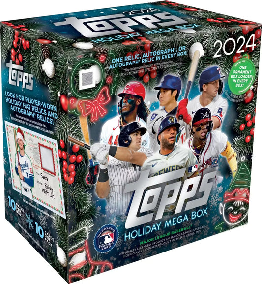 2024Topps  Holiday MLB Baseball Mega Box
