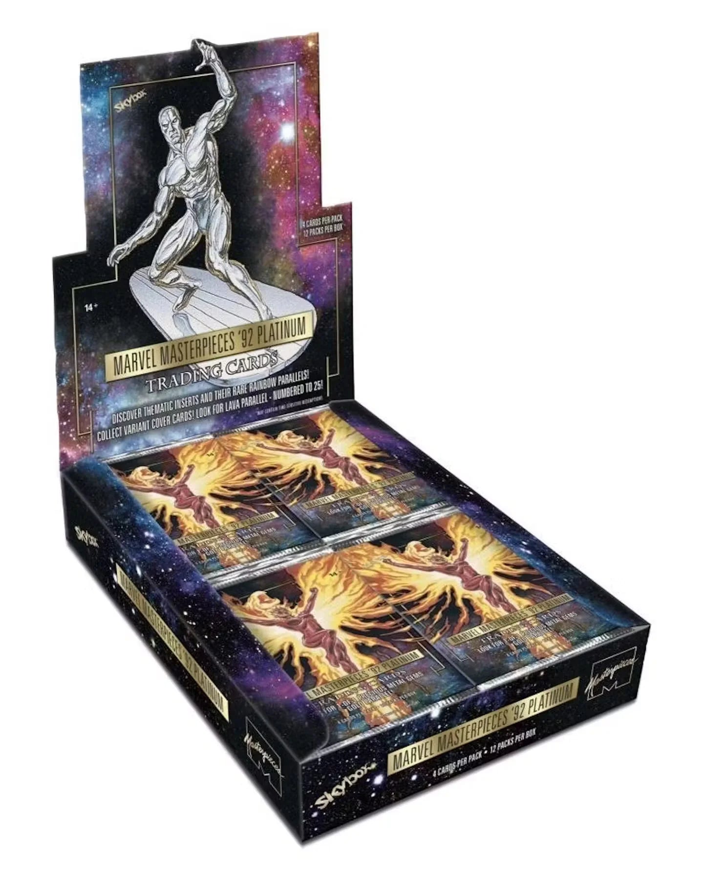 2024 Skybox Marvel Masterpieces 1992 '92 Platinum Hobby Box