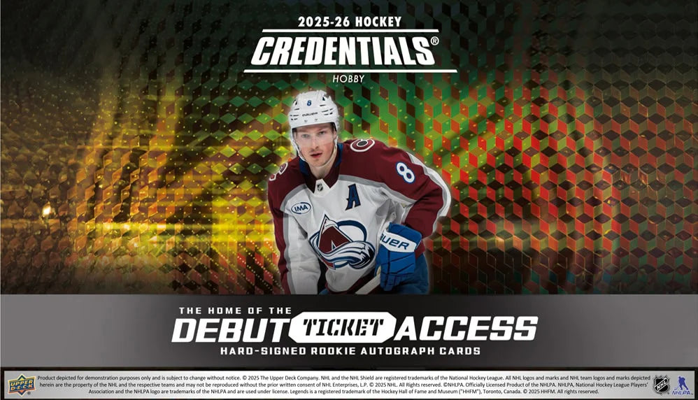 2025-26 UD Credentials Hockey Hobby Box