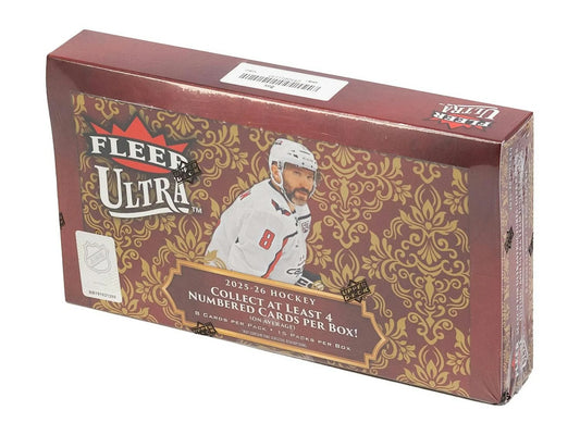 2025-26 Upper Deck UD FLEER ULTRA Hockey Hobby Box