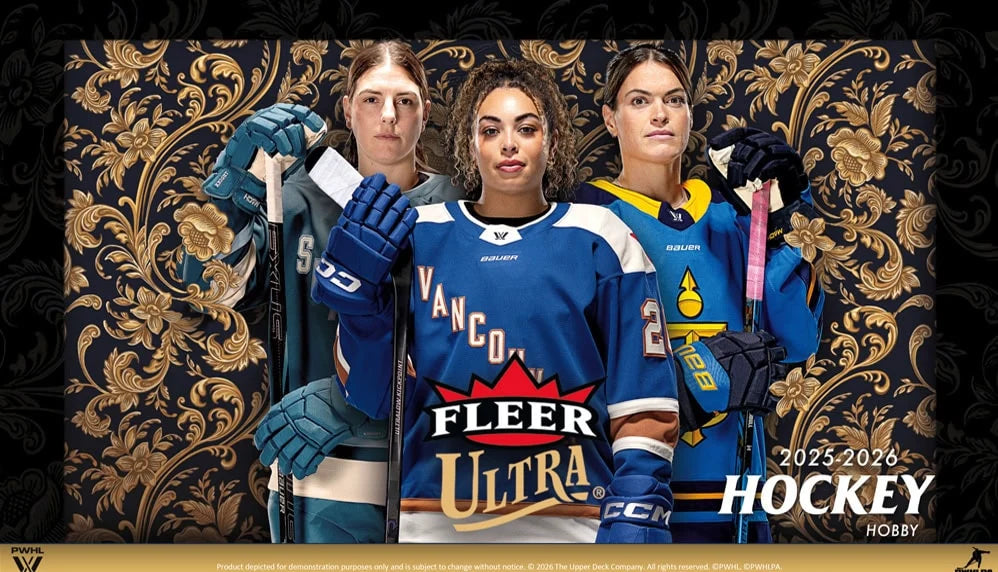 2025-26 UD Fleer Ultra PWHL Hockey Hobby Box *Contact for Pricing & Availability