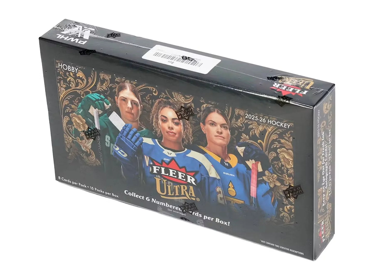2025-26 UD Fleer Ultra PWHL Hockey Hobby Box *Contact for Pricing & Availability