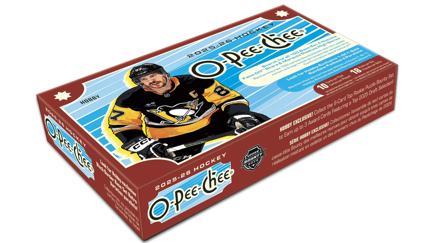 2025-26 OPC O-Pee-Chee Hockey Hobby Box (Case of 16)