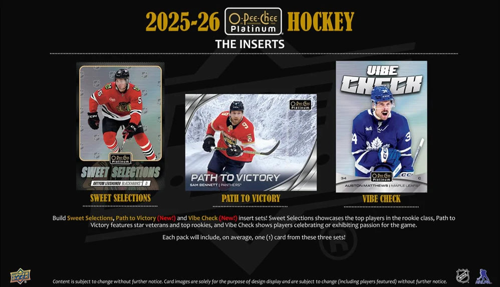 2025-26 O-Pee-Chee Platinum Hockey Hobby Blaster