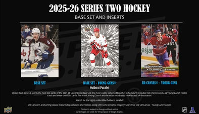 2025-26 Upper Deck UD Series 2 Two Hockey Tin