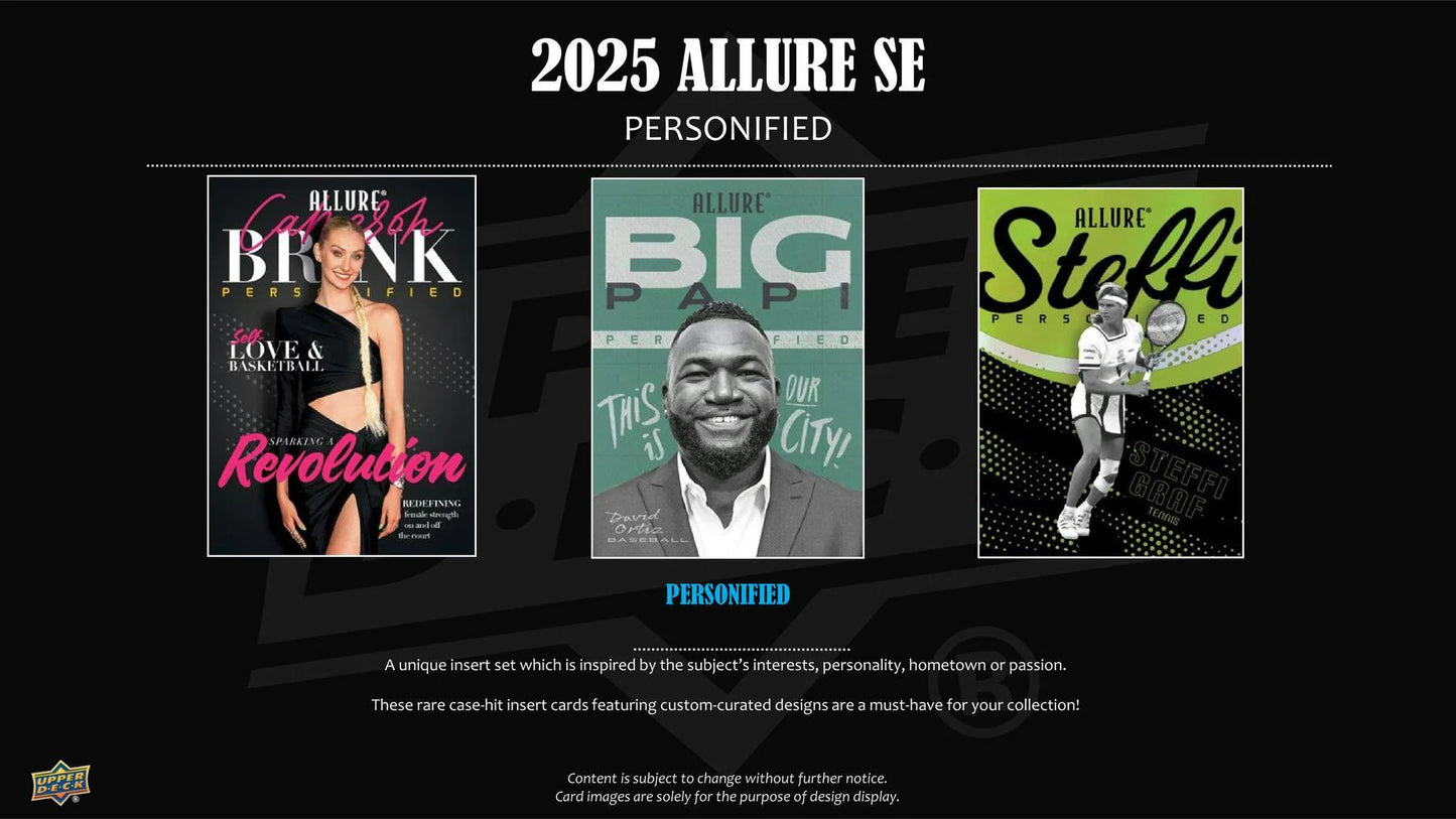 2025 UD Allure SE  Multi Sport Hobby Box