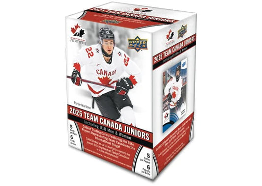 2025 Upper Deck Team Canada Juniors Blaster Box