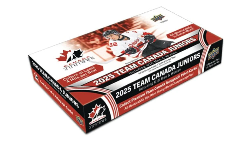 2025 Upper Deck Team Canada Juniors Hobby Box