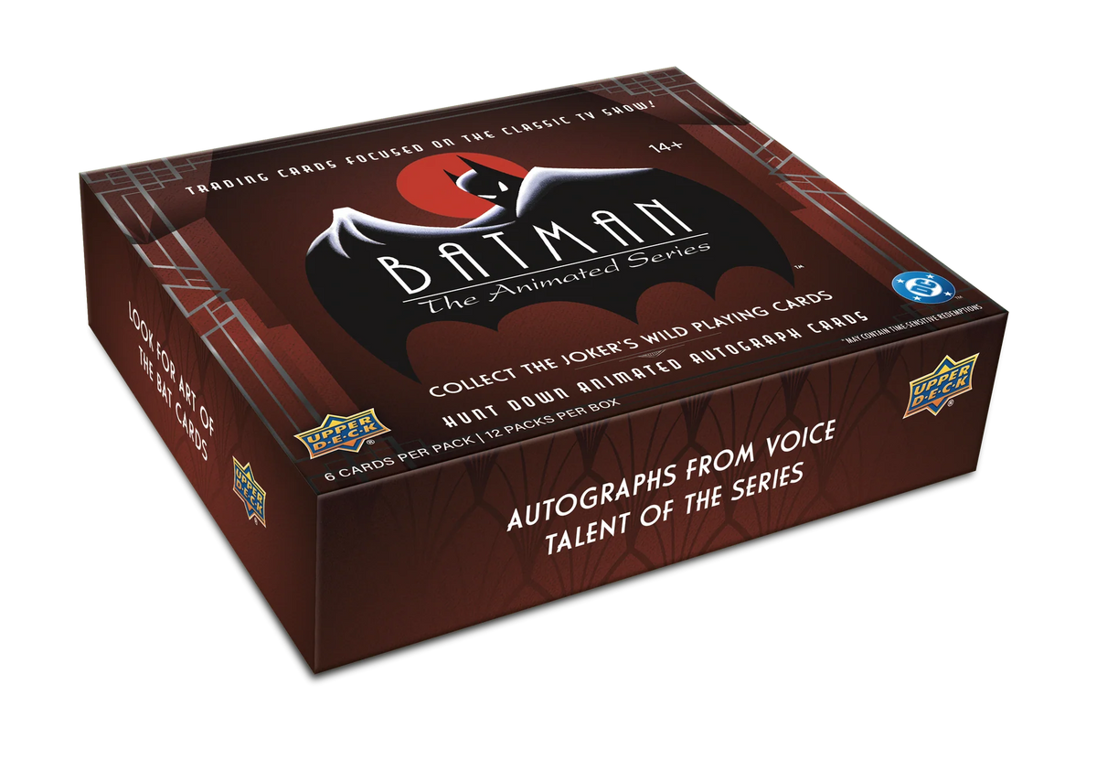 2025 Upper Deck Batman The Animated Series Hobby Box