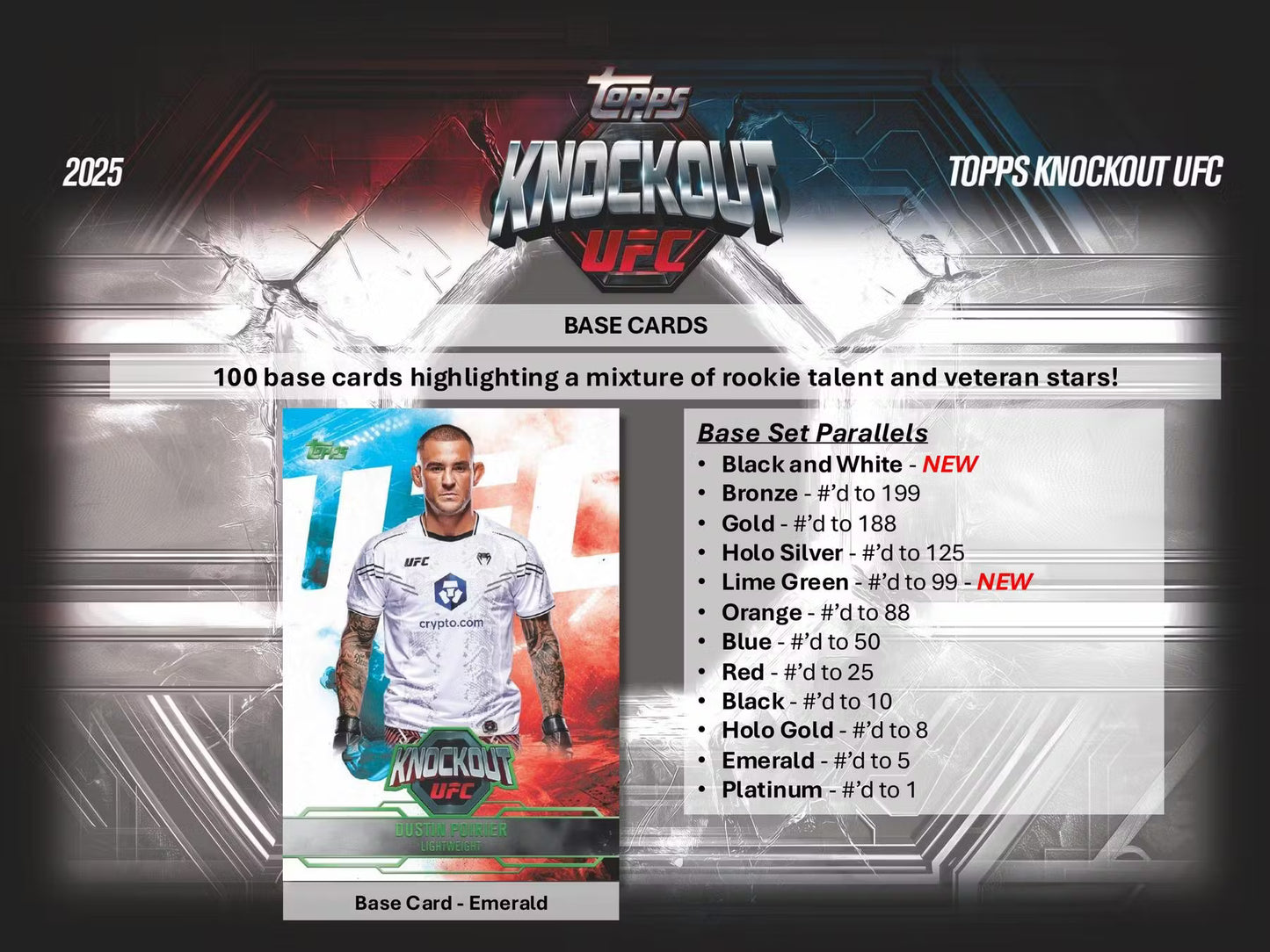 2025 Topps KNOCKOUT UFC Hobby Box