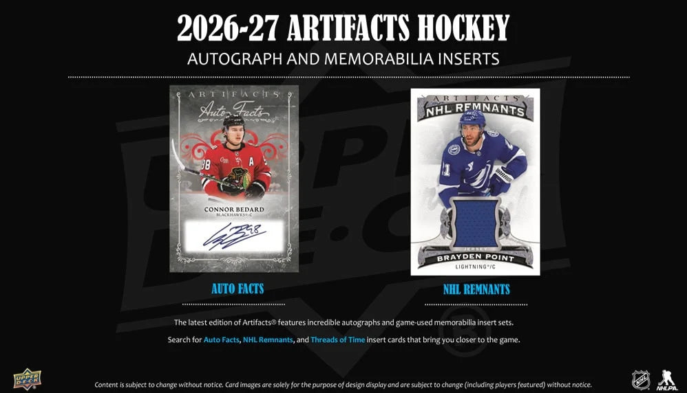 2026-27 Upper Deck UD Artifacts Hockey Blaster