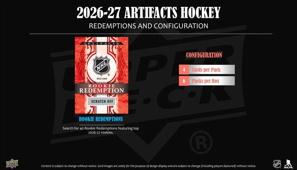 2026-27 Upper Deck UD Artifacts Hockey Blaster