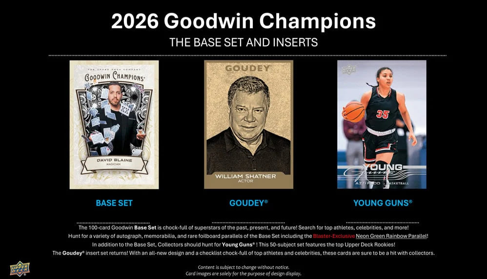 2026 Goodwin Champions Blaster Box