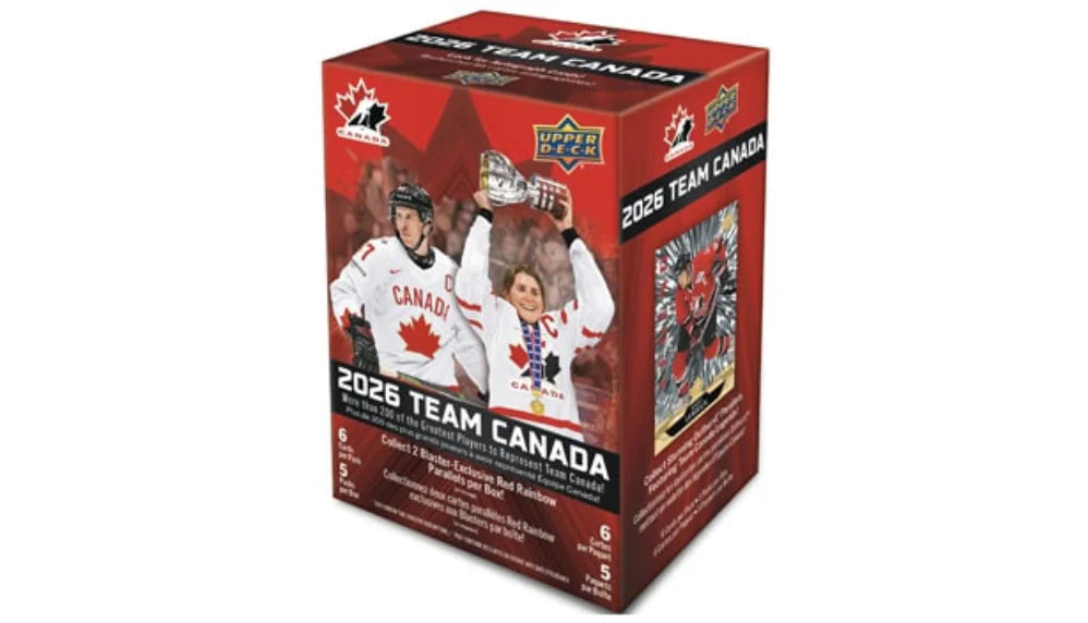 2026 Upper Deck Team Canada Blaster Box