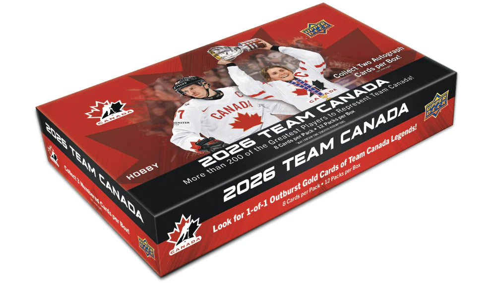 2026 Upper Deck Team Canada Hobby Box