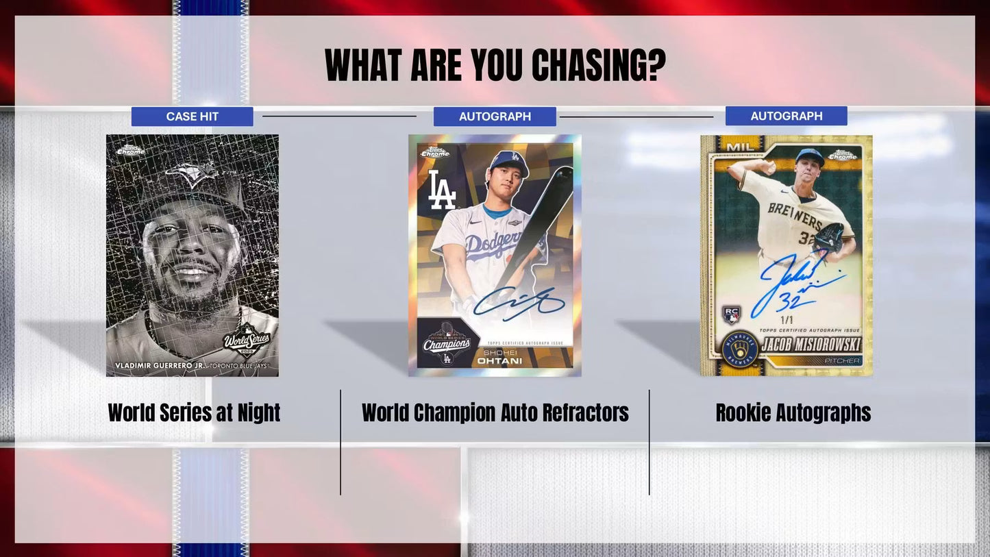 2026 Topps CHROME MLB Baseball Hobby Pack