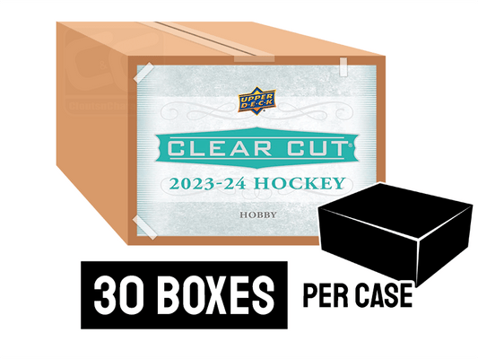 BREAK #1  -  2023-24 UD Clear Cut Master Case 30 Boxes - PYT ( Pick Your Team)