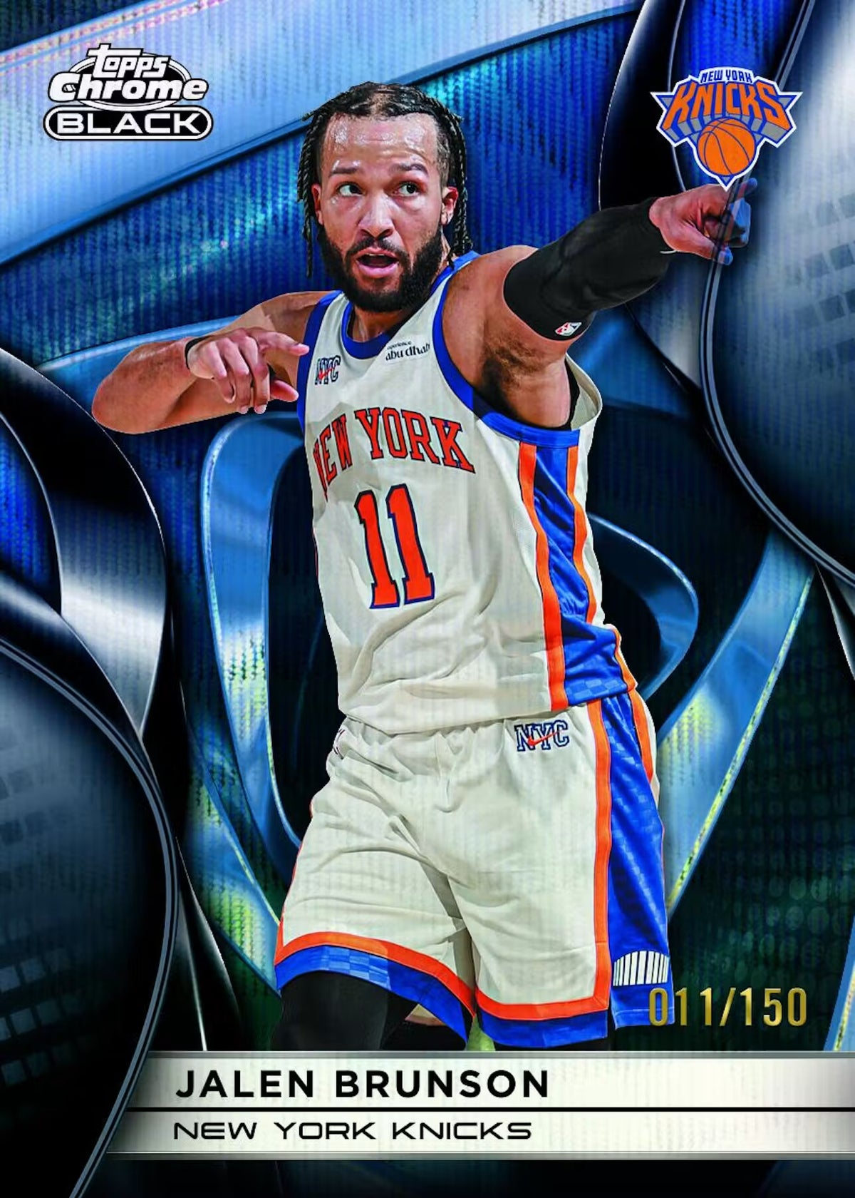 2025-26 NBA Topps Chrome Black Basketball Hobby Box