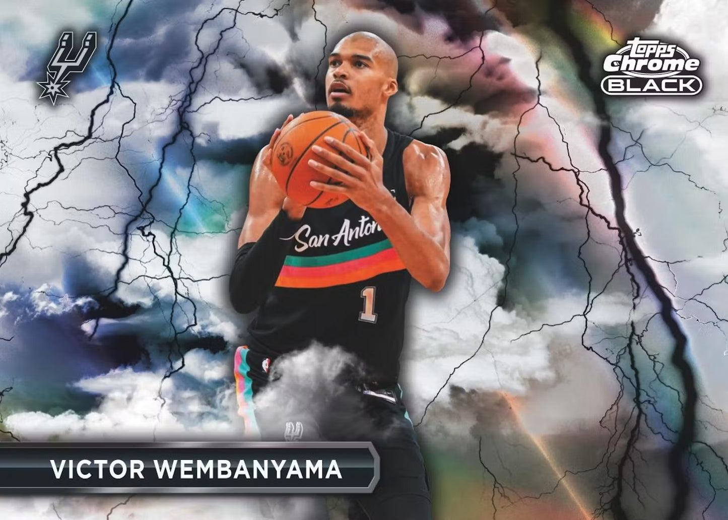 2025-26 NBA Topps Chrome Black Basketball Hobby Box