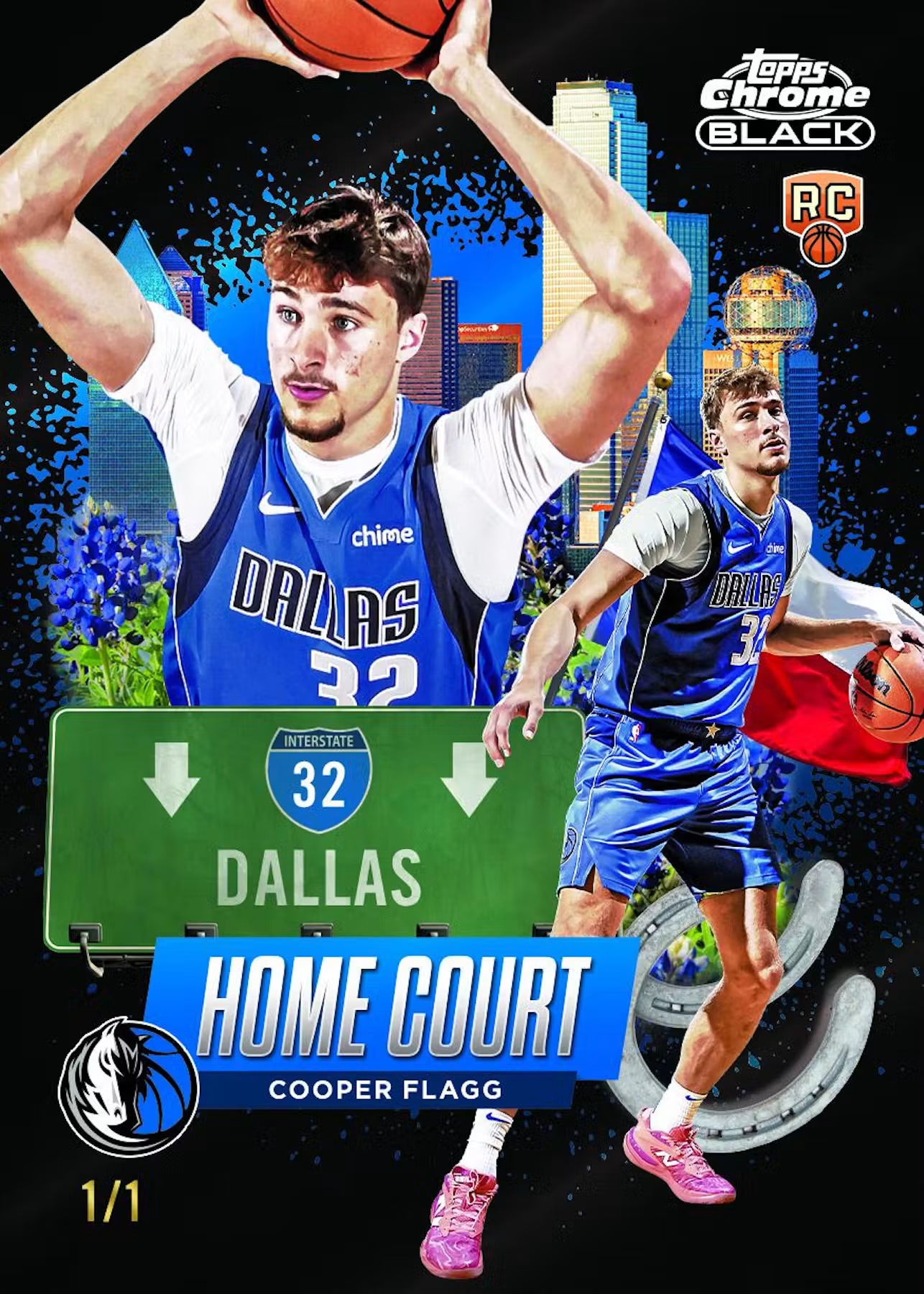 2025-26 NBA Topps Chrome Black Basketball Hobby Box