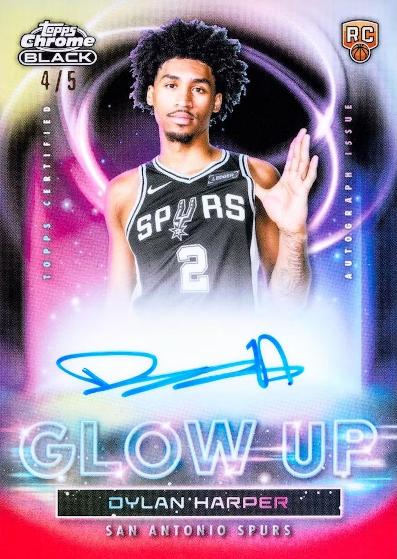 2025-26 NBA Topps Chrome Black Basketball Hobby Box
