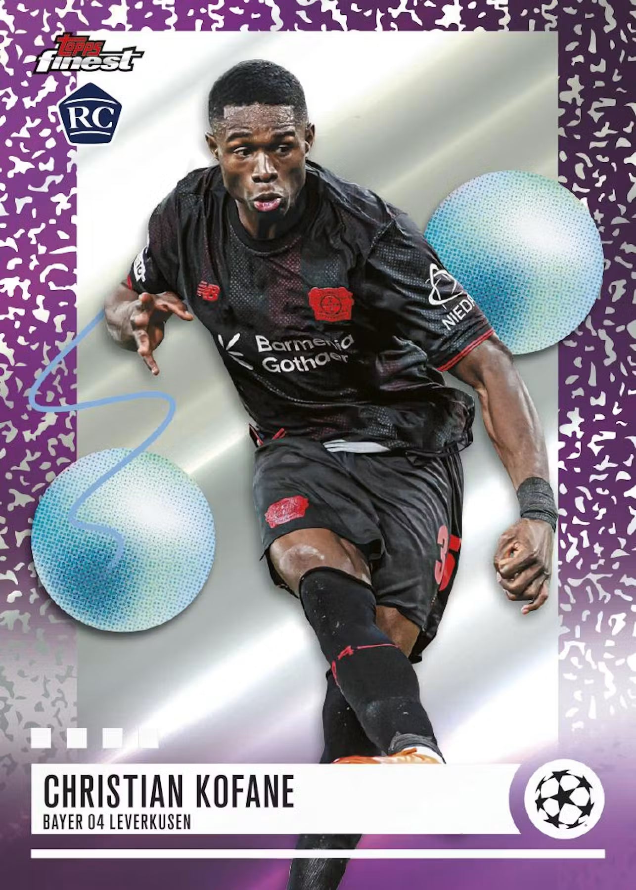 2025/26 Topps UEFA Club Competitions Finest Soccer Hobby Box