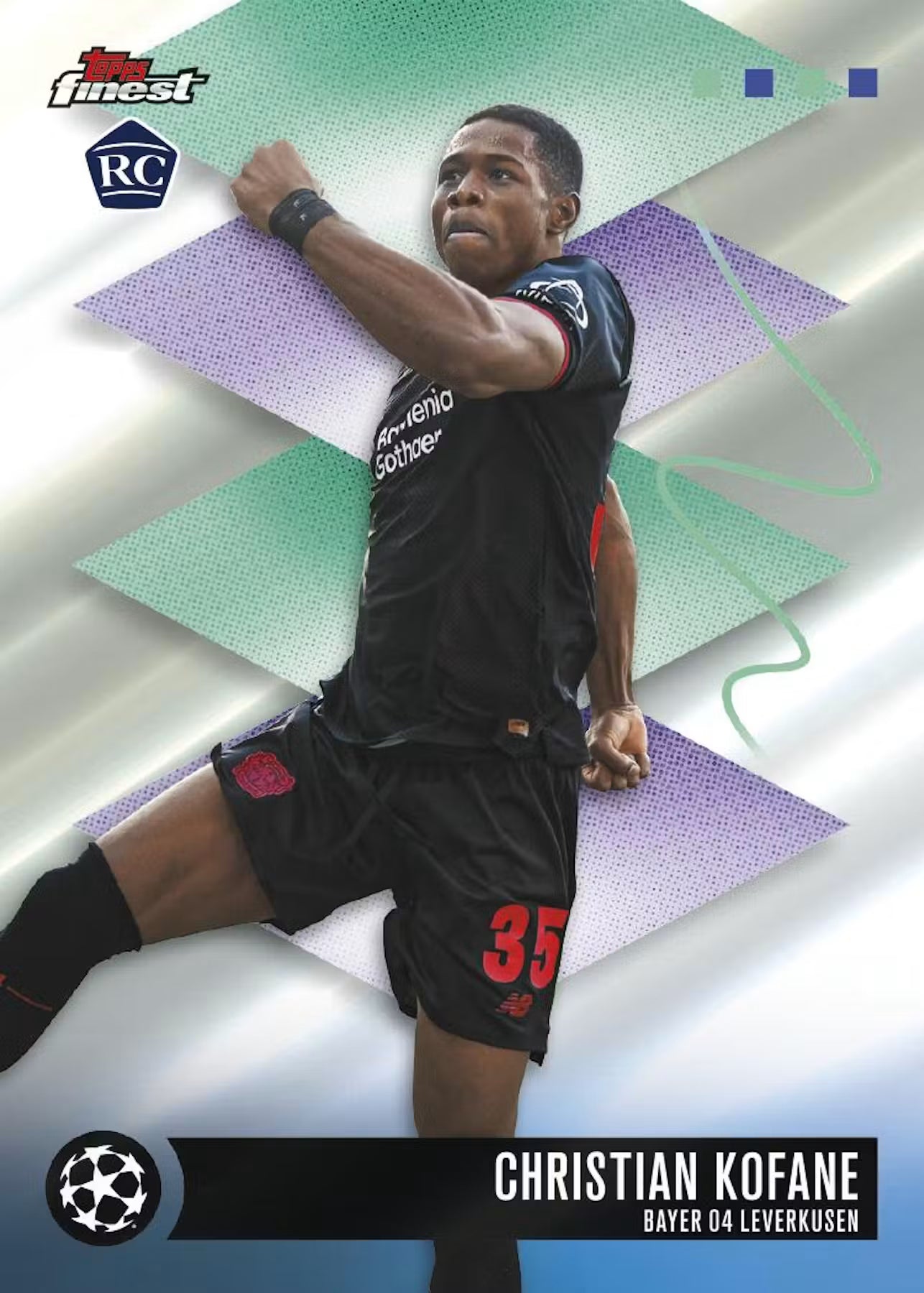 2025/26 Topps UEFA Club Competitions Finest Soccer Hobby Box