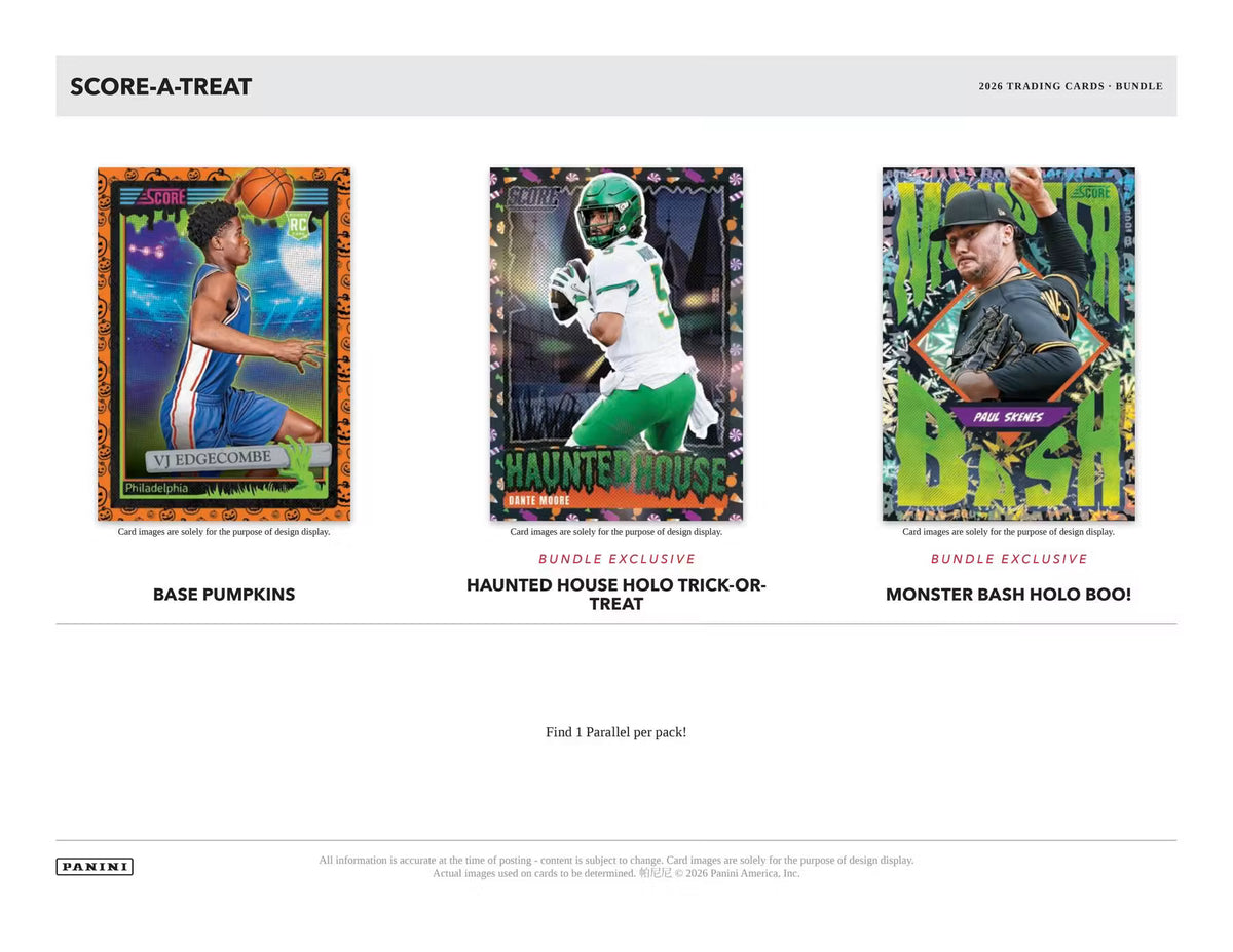 2026 Panini Score-a-treat Box Multi Sport