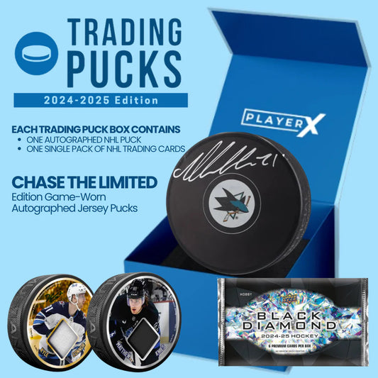 2025-26 Player X Autographed Hockey Puck