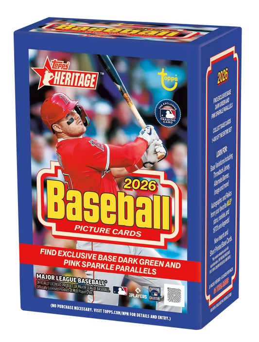 2026 Topps Heritage Baseball Blaster / Value Box