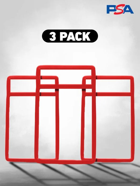 Slab Strong PSA Red Graded Card Bumpers (3 Pack)