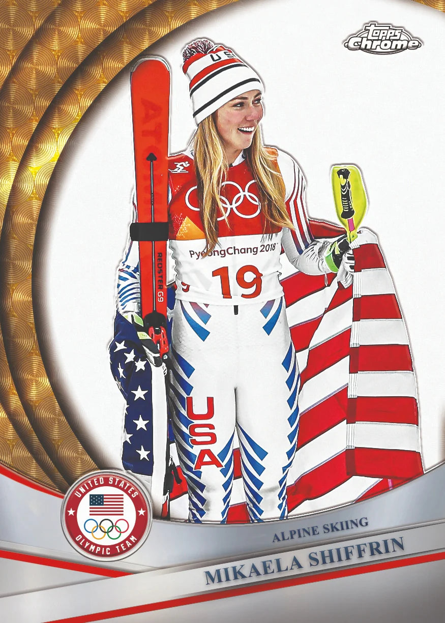 2026 Topps Chrome U.S. Winter Olympics & Paralympic Team Hopefuls - Hobby Box