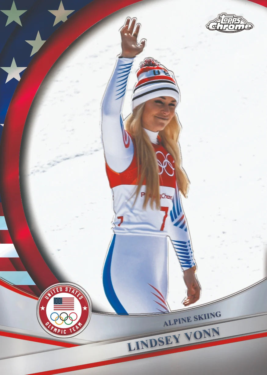 2026 Topps Chrome U.S. Winter Olympics & Paralympic Team Hopefuls - Hobby Box