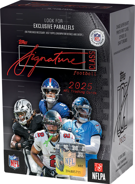 2025 TOPPS  SIGNATURE SERIES CLASS NFL Football Blaster Box