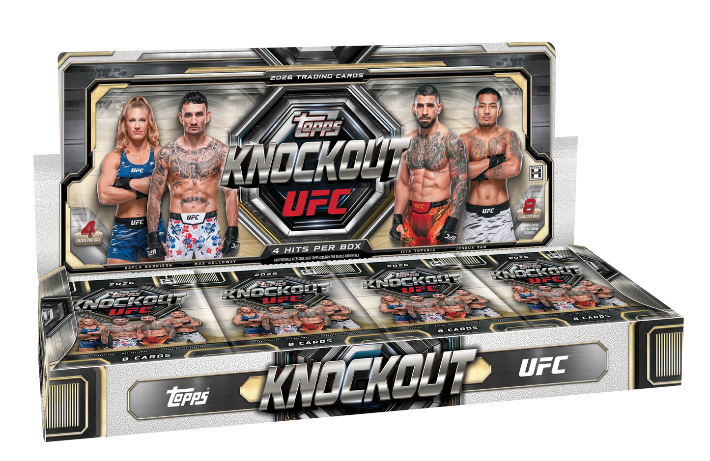 2026 Topps KNOCKOUT UFC Hobby Box