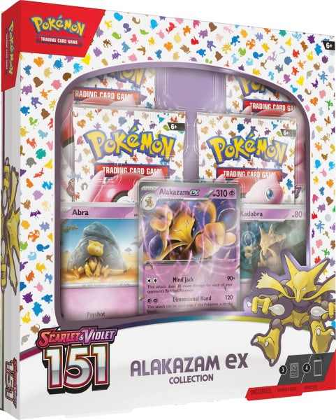 POKEMON - Scarlet & Violet 151 ALAKAZAM ex COLLECTION `