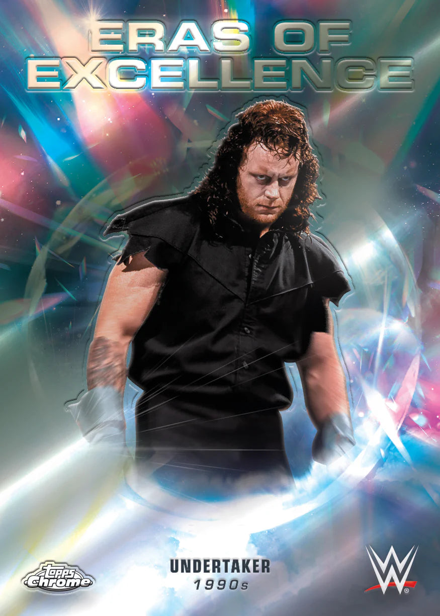 2026 WWE Topps Chrome Wrestling MEGA Box Trading Cards