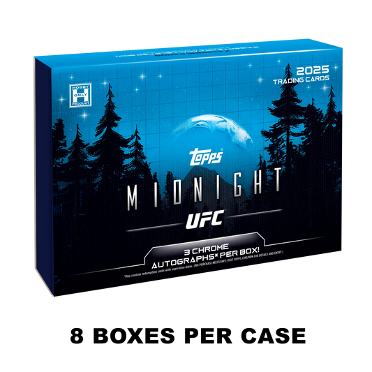 2025 Topps Midnight UFC Hobby Box