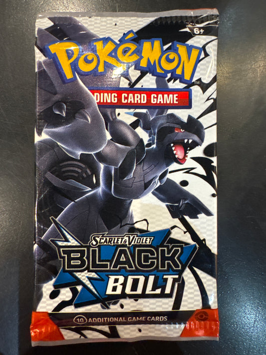 Pokémon BLACK BOLT  - Booster Pack- Scarlet & Violet