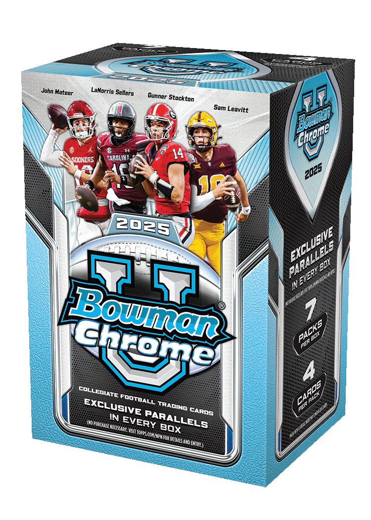 2025 Bowman University Chrome Football - Blaster / Value Box