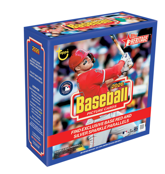 2026 Topps Heritage Baseball Mega Box
