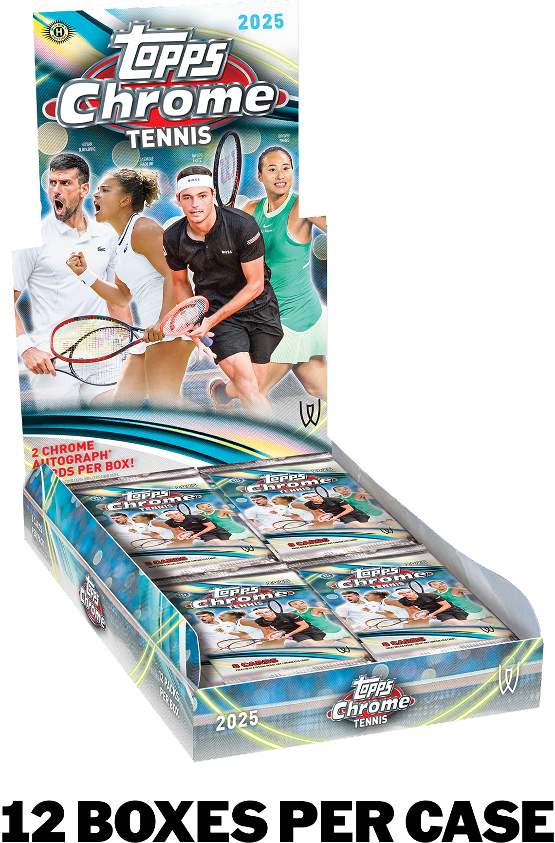 2025 Topps Chrome TENNIS Hobby Pack