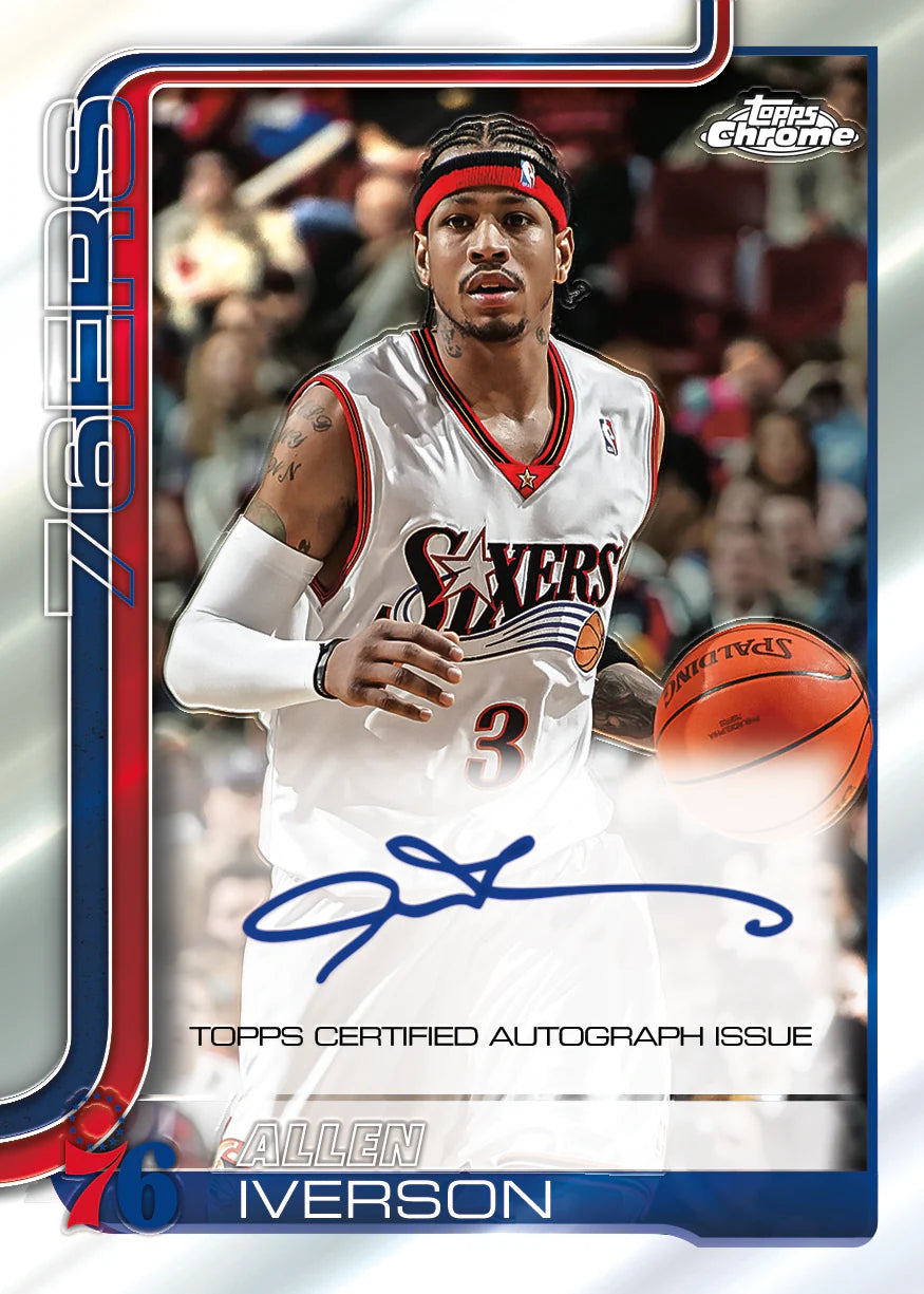 2025-26 NBA Topps CHROME Basketball MEGA Box