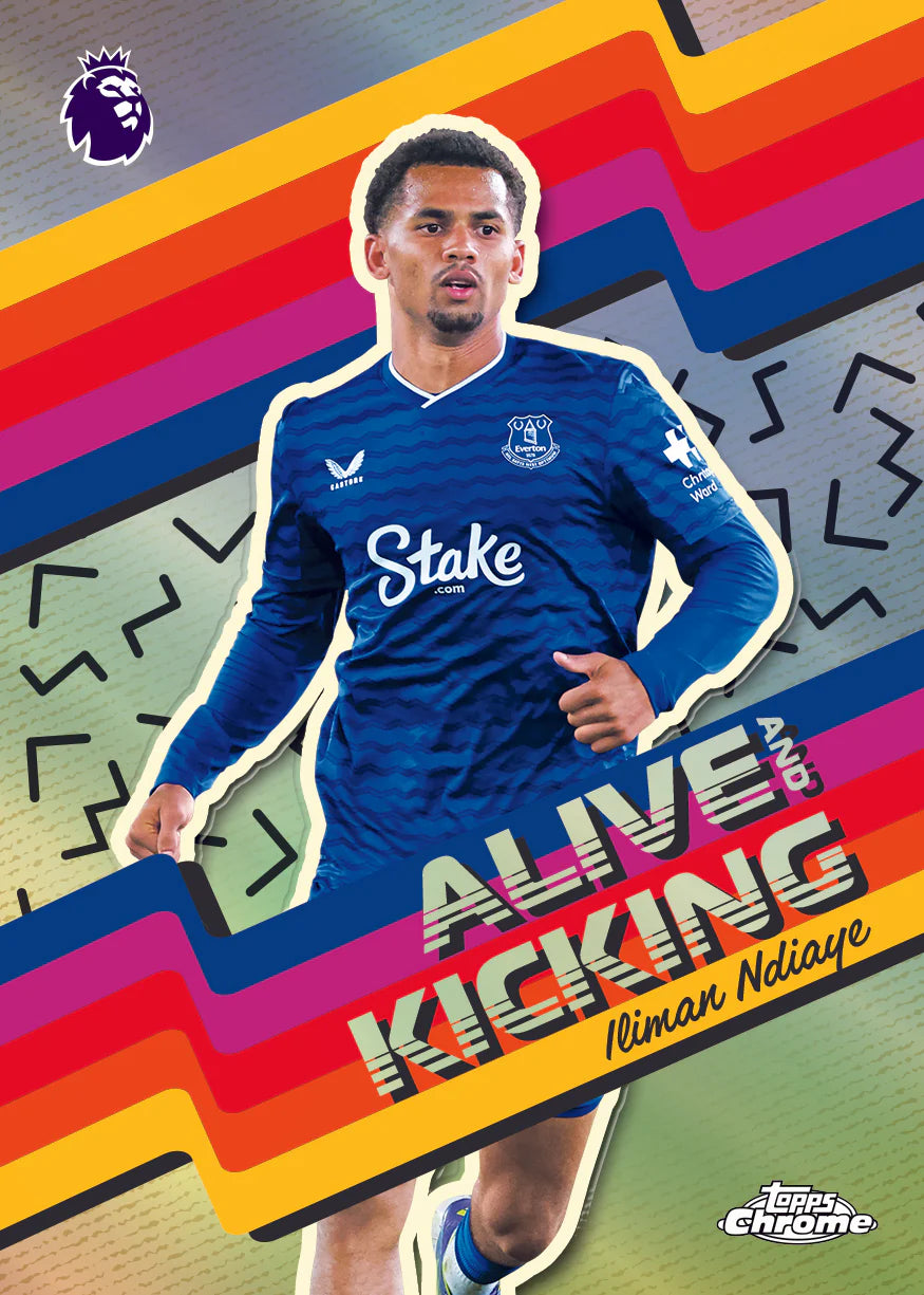 2026 Topps Chrome PREMIER LEAGUE Soccer Blaster Box