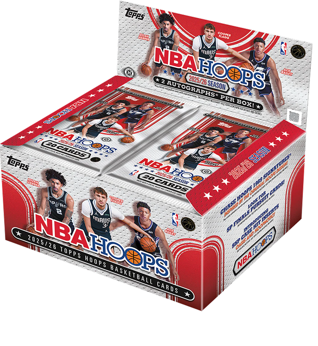 2025-26 Topps NBA Hoops Basketball Jumbo Box
