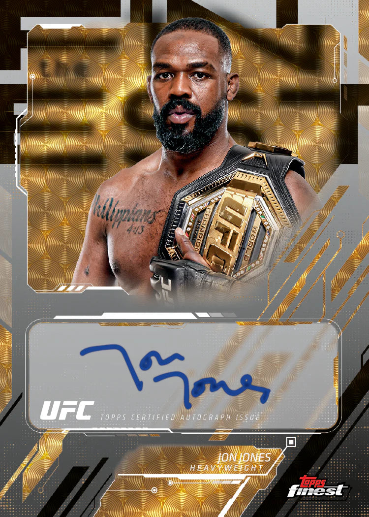2025 Topps FINEST UFC Hobby Box