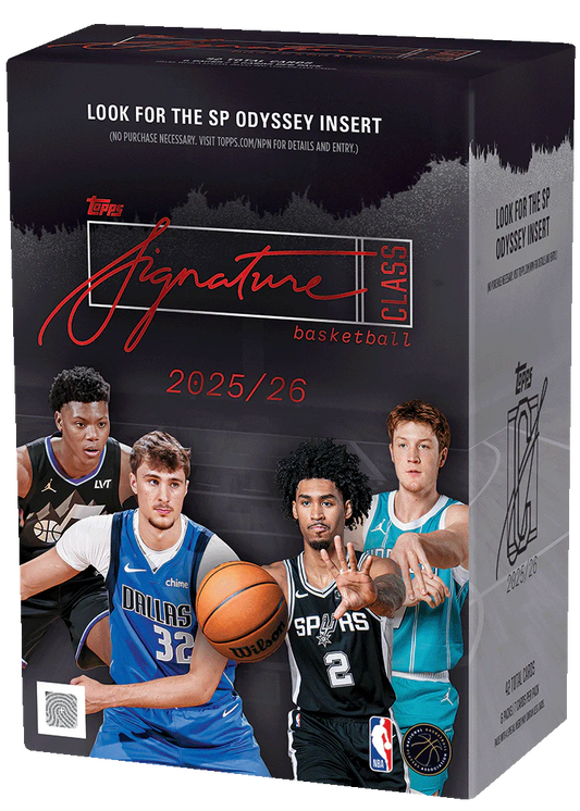 2025-26 NBA Topps Signature Class Value Blaster Box