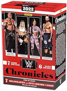 2022 WWE Panini CHRONICLES Wrestling Blaster Box