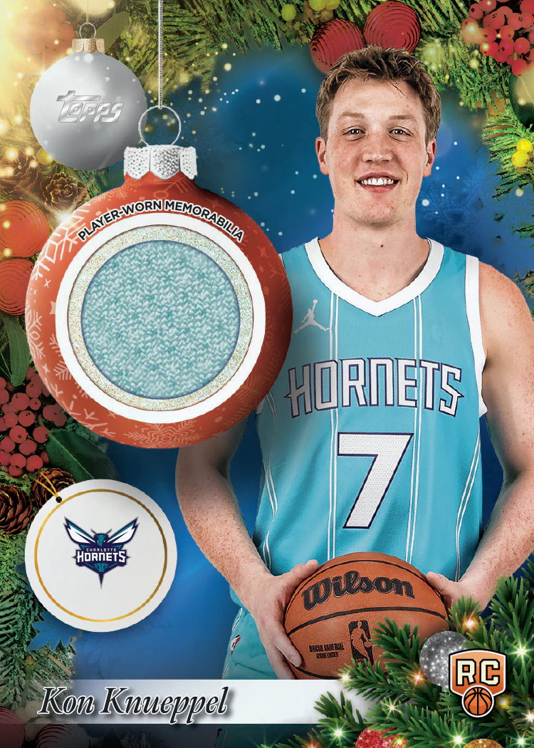 2025-26 NBA Topps Basketball Holiday MEGA Box