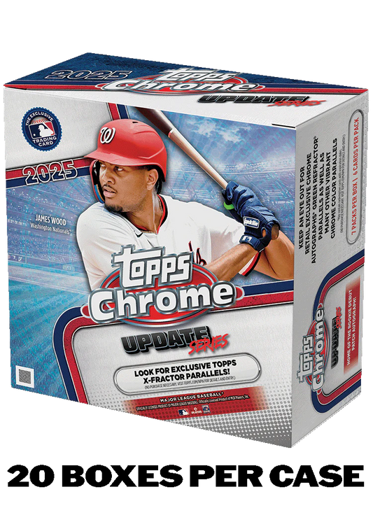 2025 Topps CHROME Update Series Baseball Mega Box